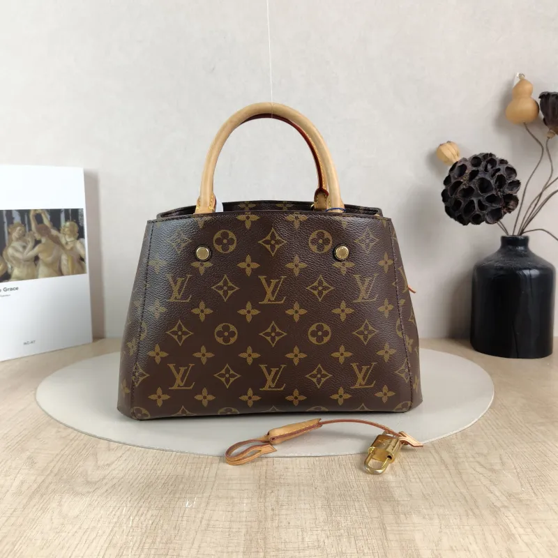 Louis Vuitton Crossbody Bag Montaigne Monogram PVCBB29 × 13 × 20 cm