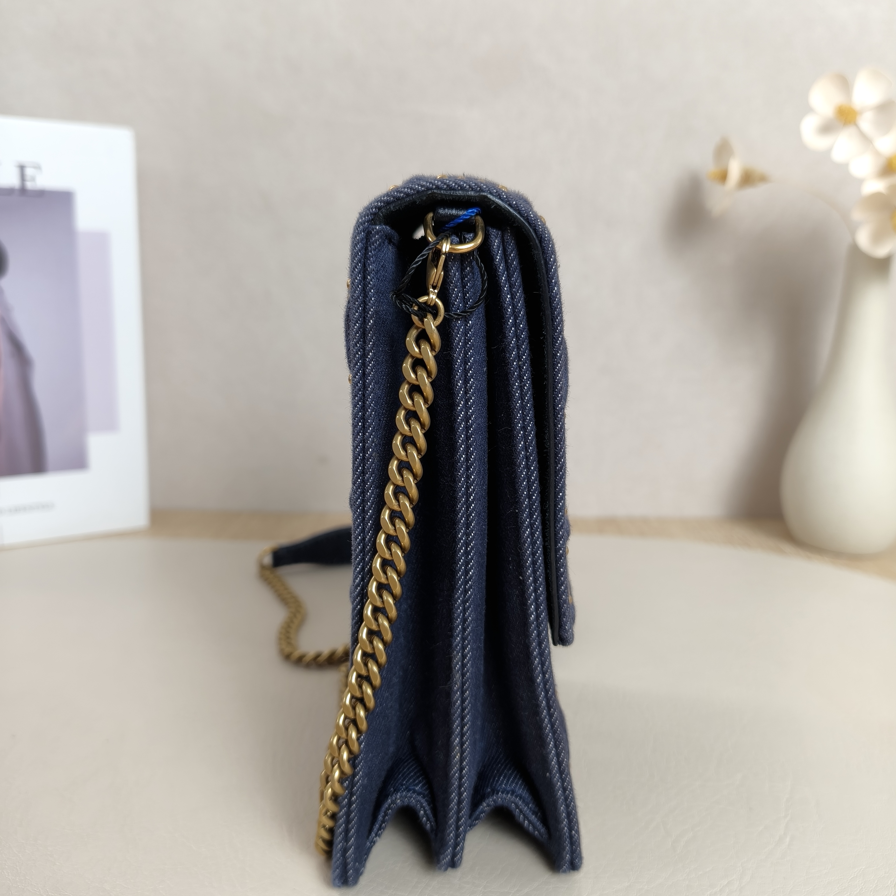 DIOR Crossbody Bag ama Blue One Size11.5 × 7 × 16.5 cm — cover view 9 of 10