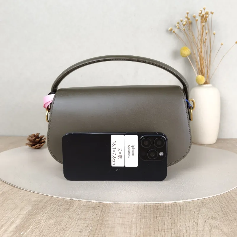 SAINT LAURENT Shoulder Bag VOLTAIRE Calfskin 24 × 6 × 14 cm — cover view 2 of 5
