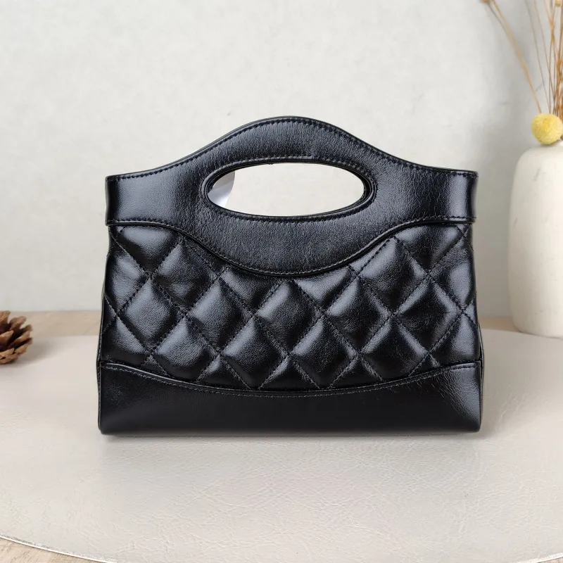 Chanel Shoulder Bag31Bag Black Waxed Leather Calfskinnano20.5 × 3.5 × 17 cm — cover view 2 of 5