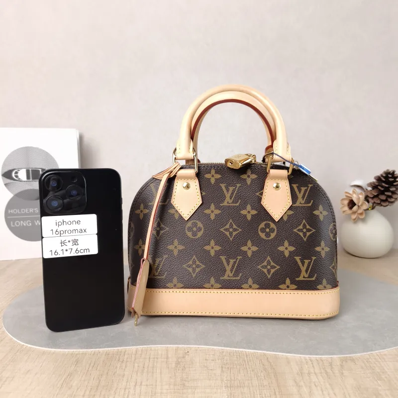Louis Vuitton Crossbody Bag Alma BB Monogram PVC BB 23.5 × 11.5 × 17.5 cm — cover view 2 of 5