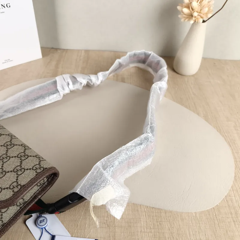 GUCCI Crossbody Bag Neo Vintage Belt Bag Monogram PVC Medium 24 × 4 × 17 cm — detail view 6 of 8