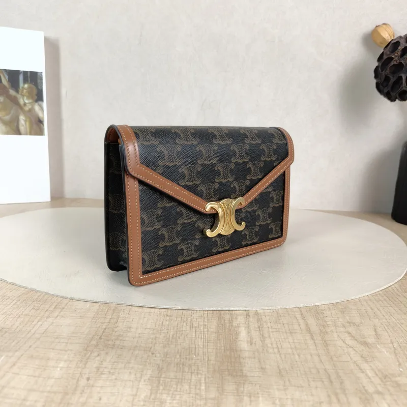CELINE Crossbody Bag MARGO Wallet Monogram PVC Mini 19.5 × 4.5 × 13 cm — cover view 4 of 5