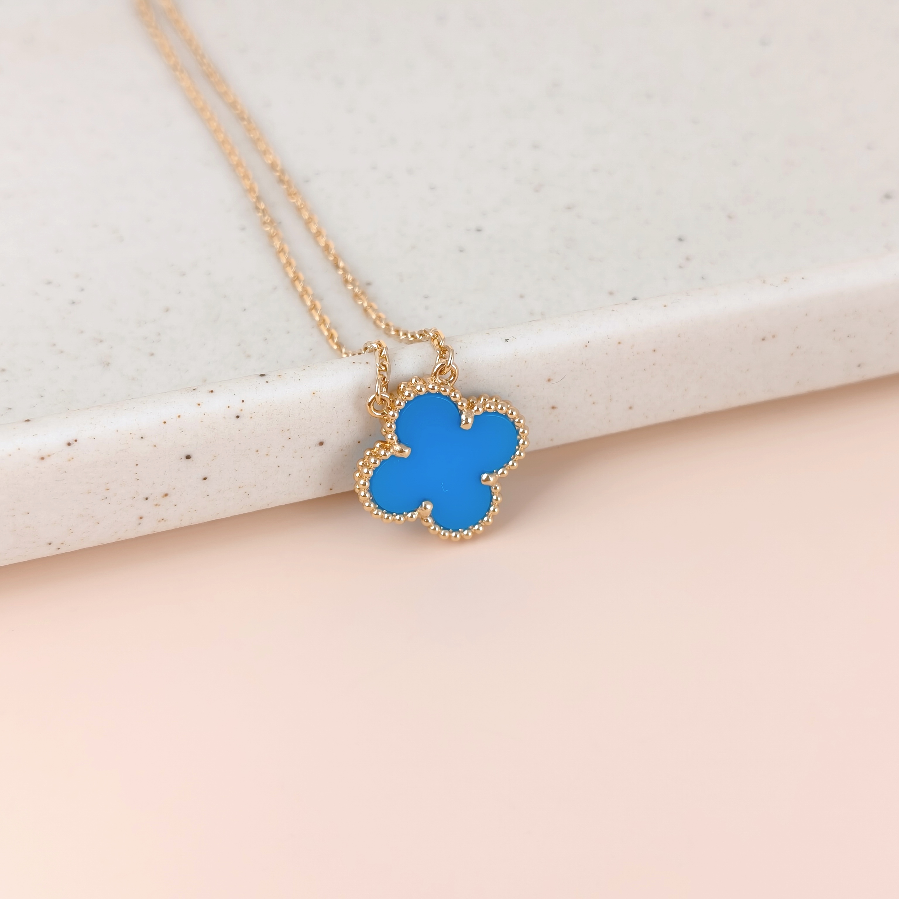 Van Cleef & Arpels Necklace Alhambra Alhambra Collection Necklace 18KY ellow Gold Vintage Small42cm — cover view 6 of 10