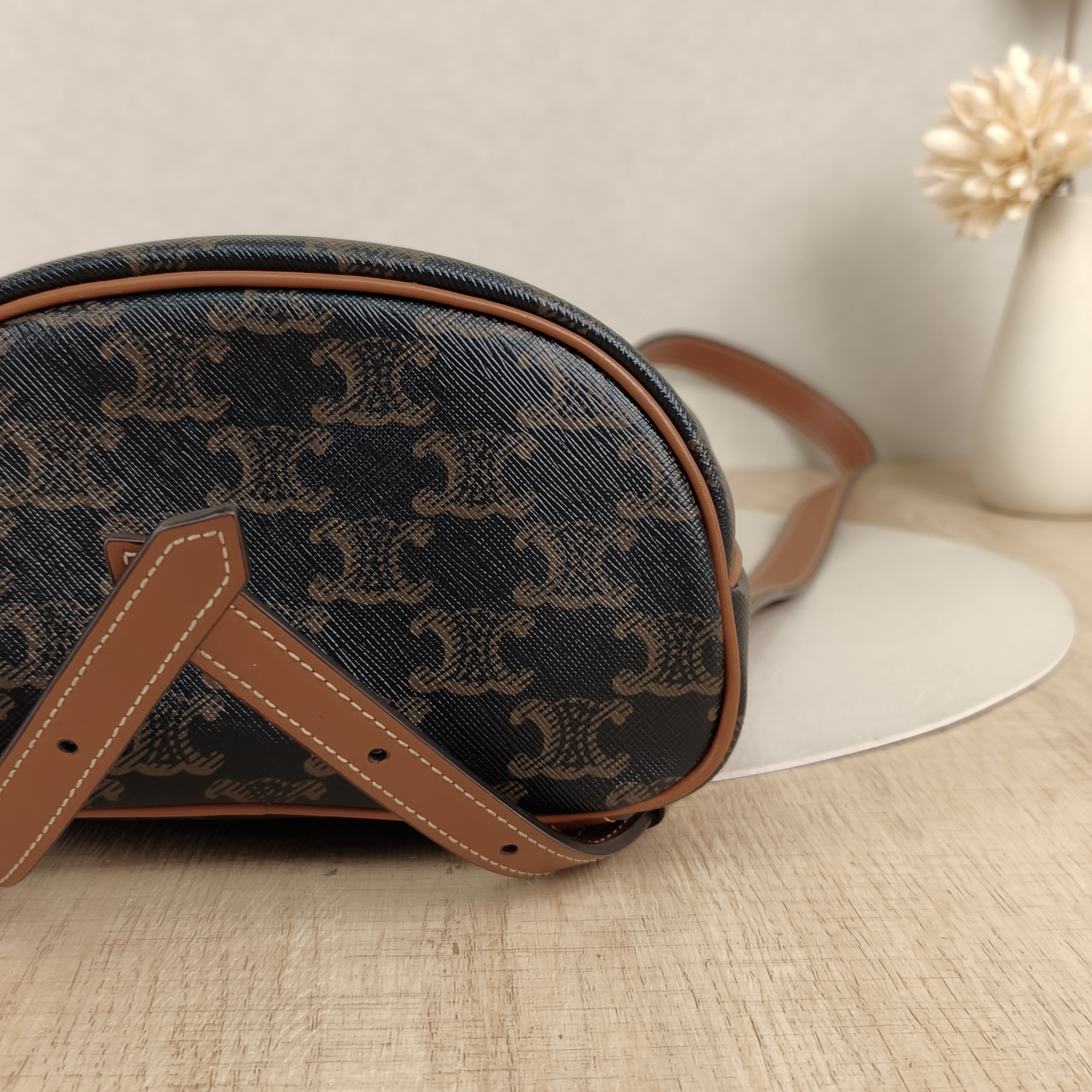 CELINE Backpack FOLCO Backpack Monogram PVC17 × 10 × 20 cm — cover view 8 of 8