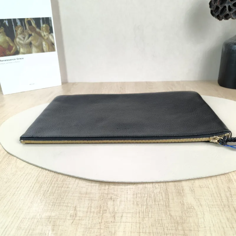 GUCCI Clutch Clutch Black Calfskin One Size34*21 — detail view 7 of 11