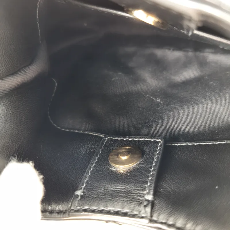 SAINT LAURENT Shoulder Bag Black Lambskin One Size 20 × 3 × 21 cm — detail view 9 of 13