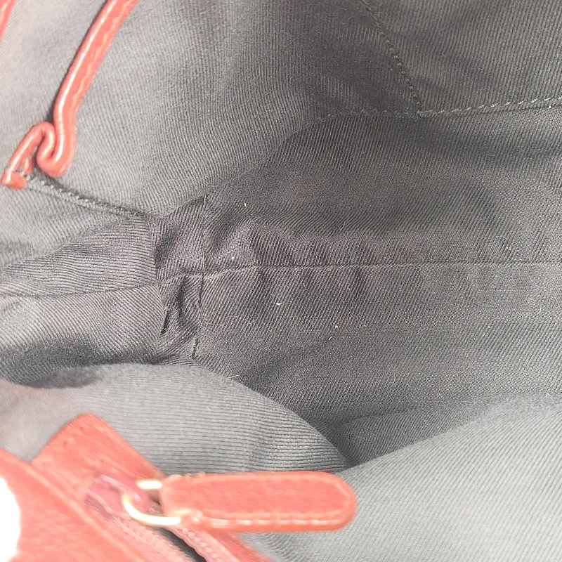 Bvlgari Top Handle Bag Vintage Crossbody Bag Burgundy Calfskin One Size30 × 6 × 17 cm — detail view 2 of 13