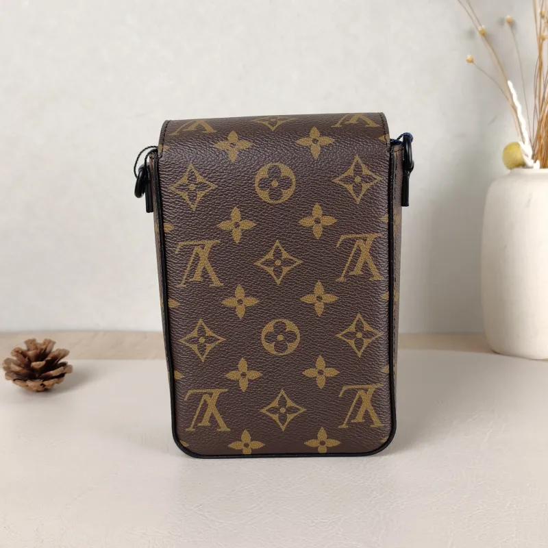 Louis Vuitton Crossbody Bag S-Lock Vertical Box Monogram PV Cmini12 × 7 × 19 cm — cover view 5 of 5