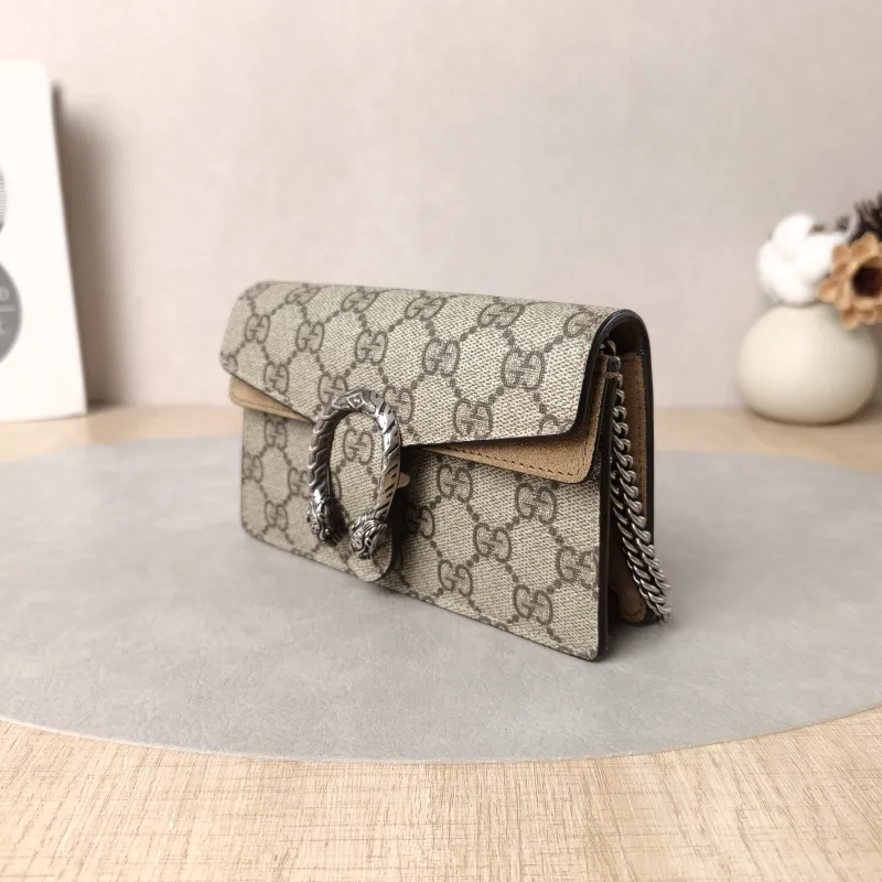 GUCCI Shoulder Bag Dionysus Monogram PV Cmini16.5 × 4 × 10 cm — cover view 5 of 6