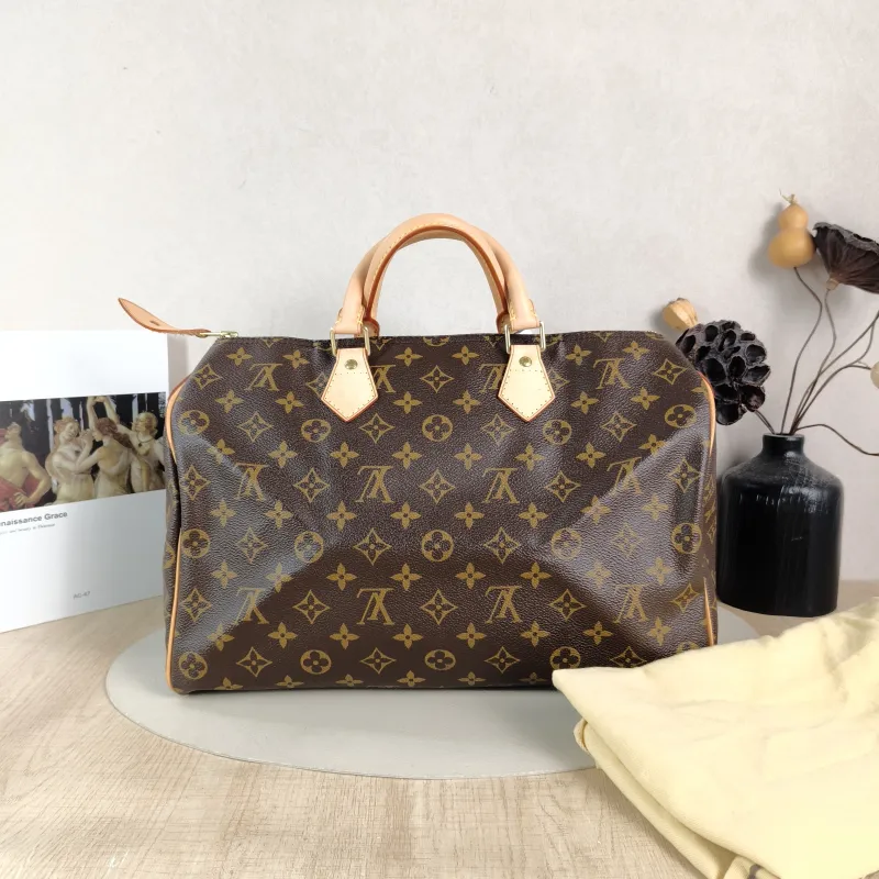 Louis Vuitton Top Handle Bag Speedy35 Edition-Monogram PVC 35 × 18 × 23 cm — cover view 4 of 6
