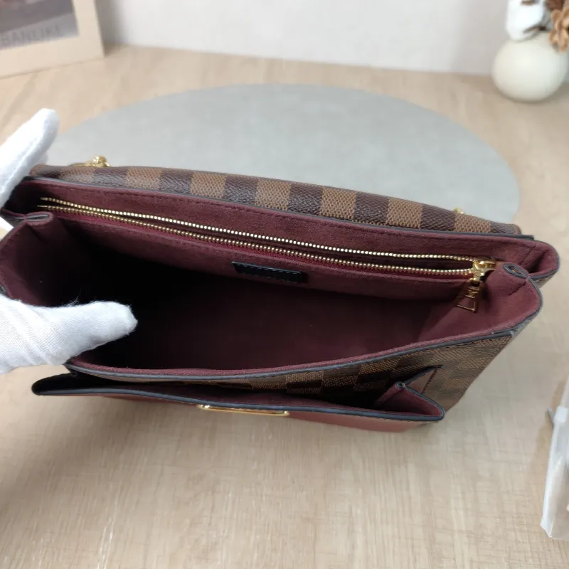 Louis Vuitton Shoulder Bag VAVIN Red · PVC Small 25 × 9.5 × 17 cm — detail view 13 of 13