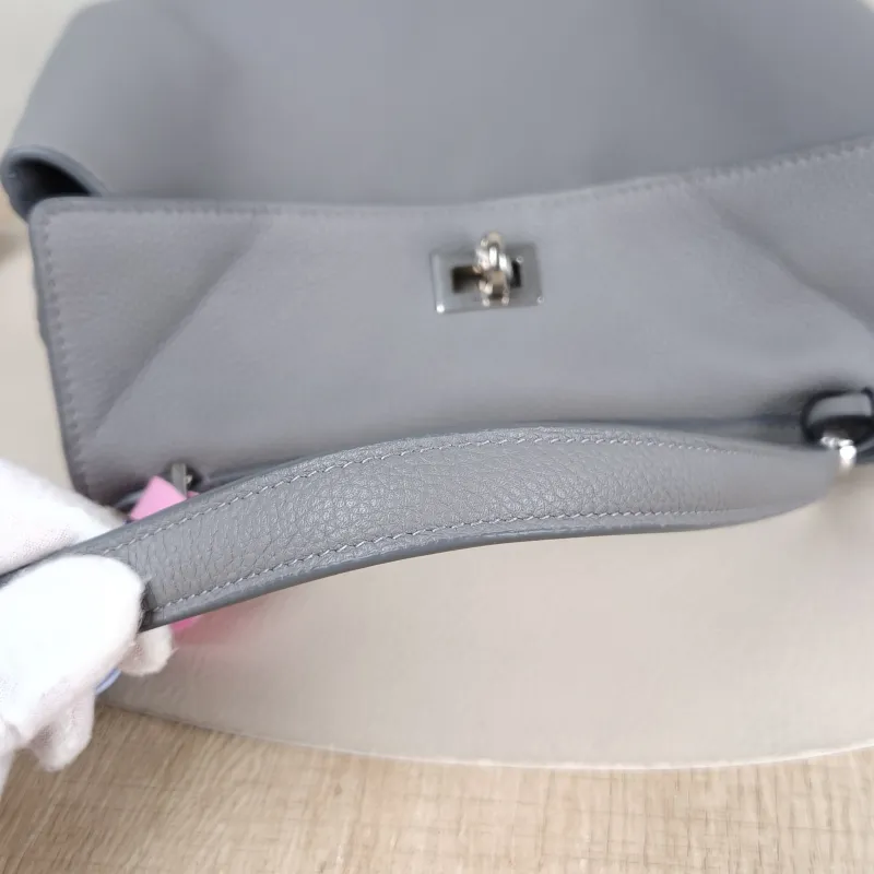 BALENCIAGA Crossbody Bag RODEO Grey Calfskin Small 27 × 10 × 20 cm — detail view 5 of 14