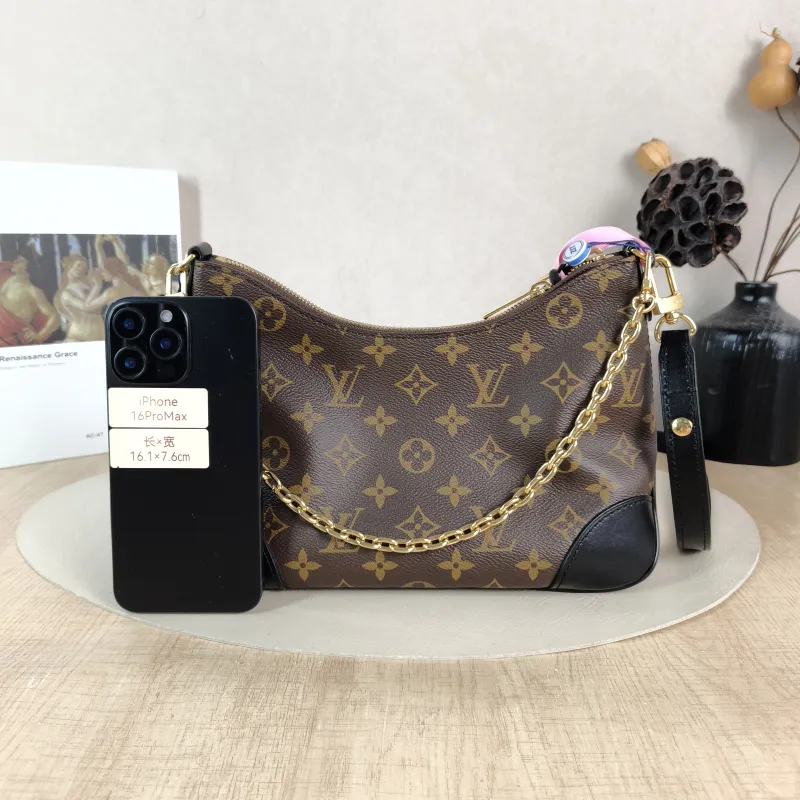 Louis Vuitton Crossbody Bag Boulogne PVC Small 26 × 9.5 × 16 cm — cover view 5 of 5