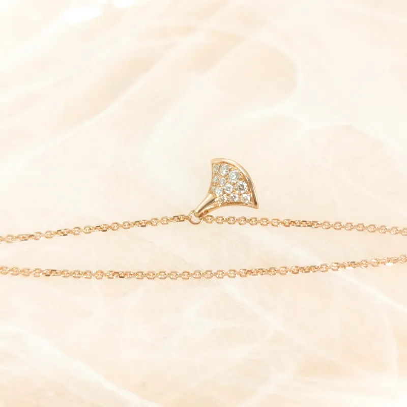 Bvlgari Bracelet DIVAS’ DREAM Collection Pavé Diamond Bracelet Rose Gold 18KR ose Gold Diamond One Size 15-17 — cover view 6 of 9