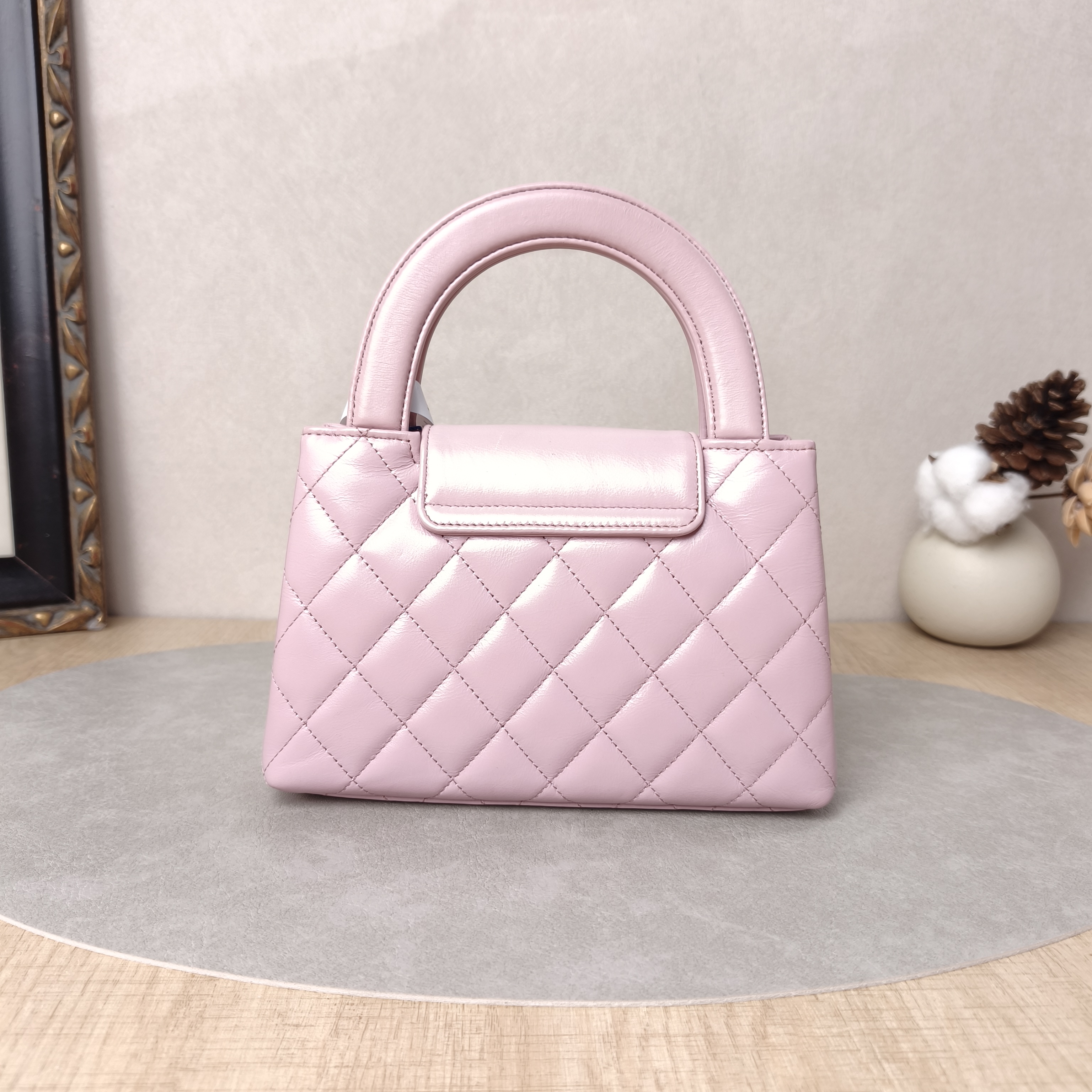 Chanel Crossbody Bag Kelly Pink Waxed Leather19 × 7 × 13 cm — cover view 6 of 6