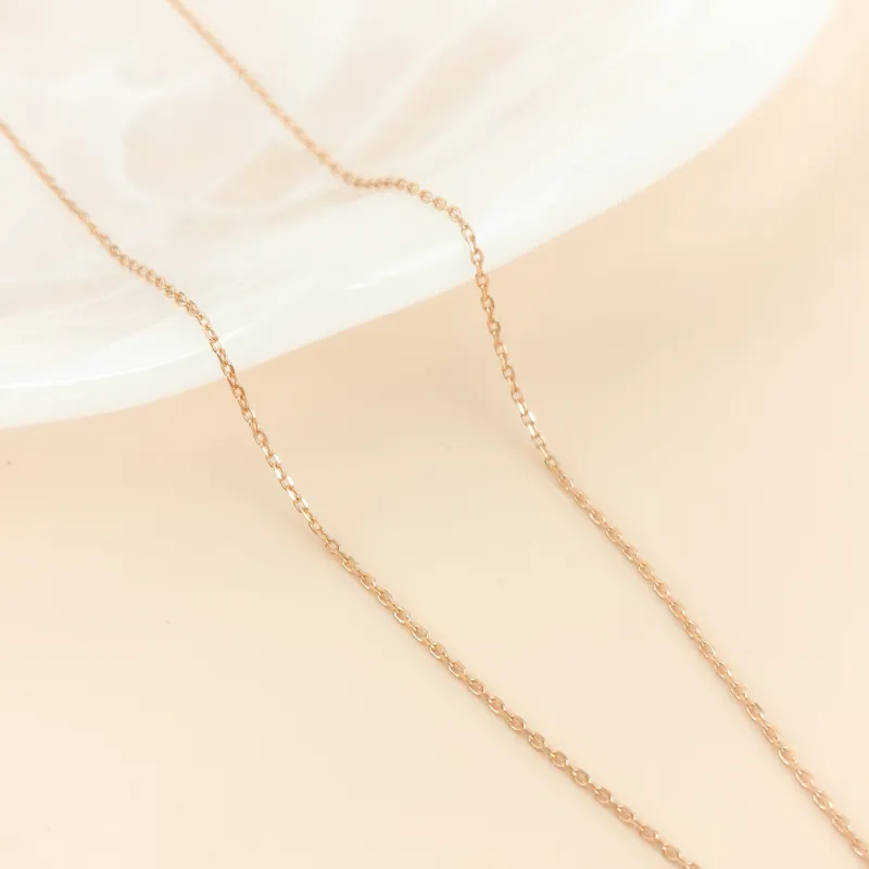 CHAUMET Necklace Jeux de Liens · Collection · Pavé Diamond Necklace Rose Gold Diamond18KR ose Gold One Size41cm — cover view 9 of 9