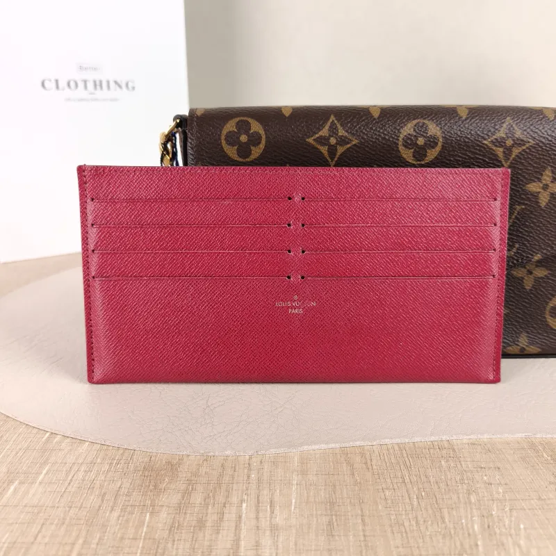 Louis Vuitton Crossbody Bag Pochette Félicie Monogram PVC Small 21 × 3 × 12 cm — detail view 14 of 14