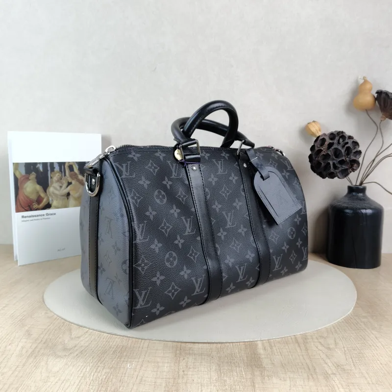 Louis Vuitton Crossbody Bag Keepall 35 Monogram PVC One Size 35 × 16 × 21 cm — cover view 6 of 6