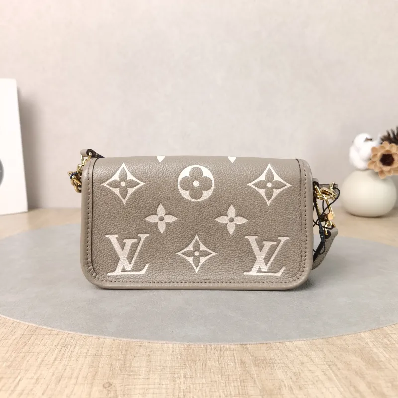 Louis Vuitton Crossbody Bag Diane Baguette Bag Empreinte Embossed Calfskinnano19 × 6 × 10.5 cm — cover view 2 of 5