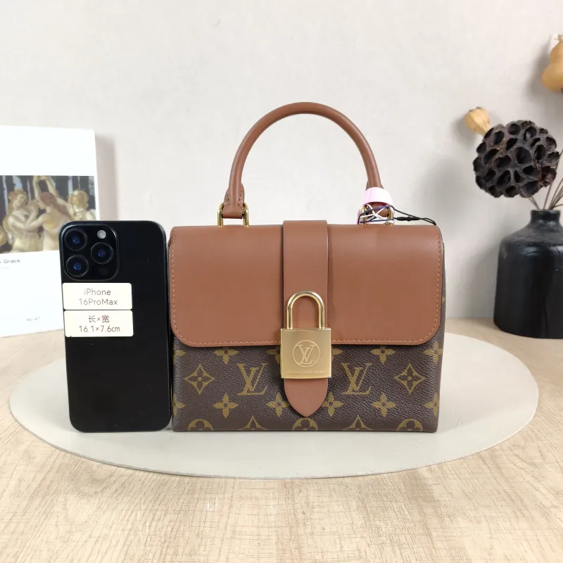 Louis Vuitton Crossbody Bag Locky BB Caramel PVC BB 20 × 7.5 × 16 cm — cover view 2 of 5