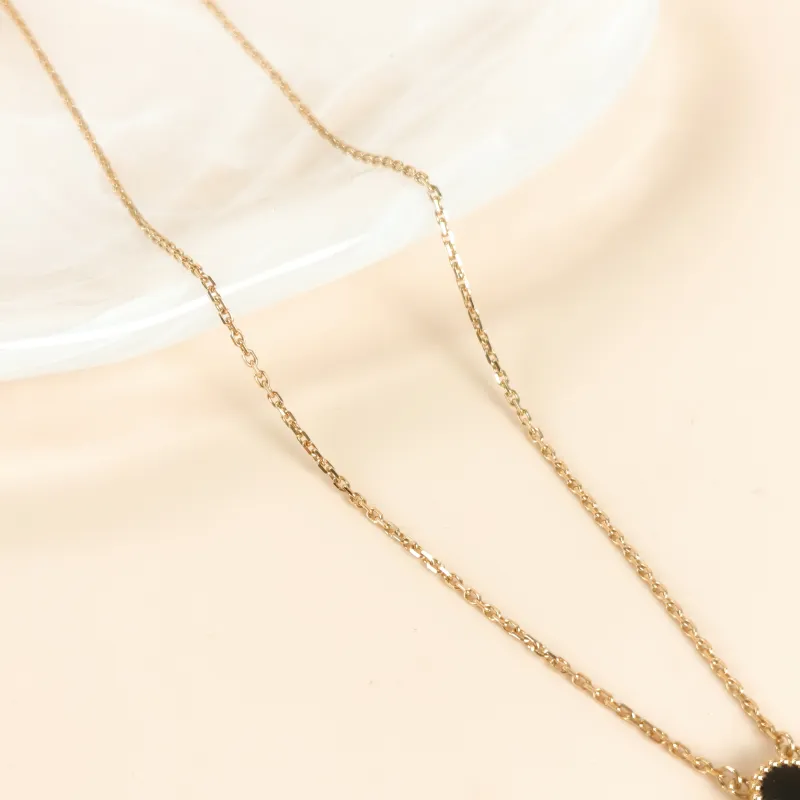 Van Cleef & Arpels Necklace Alhambra Alhambra Collection Necklace 18KY ellow Gold Vintage Small42cm — cover view 3 of 10