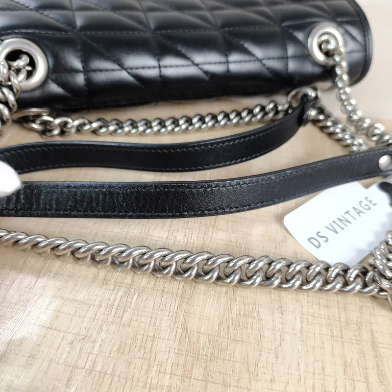 GUCCI Crossbody Bag GG Marmont Medium Marmont 26 Calfskin One Size 26 × 7 × 15 cm — detail view 10 of 11