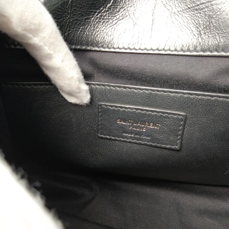 SAINT LAURENT Crossbody Bag Niki D Waxed Leather Calfskin Small21 × 7.5 × 16 cm — detail view 7 of 13