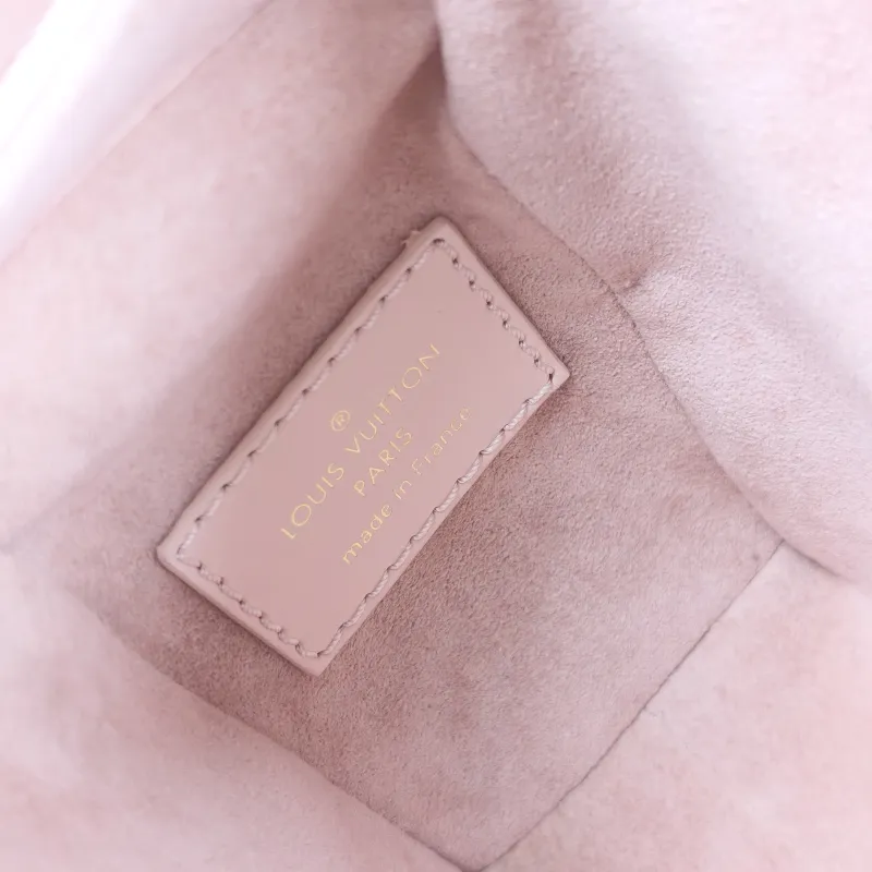 Louis Vuitton Crossbody Bag Side Trunk Box Pink Calfskin Small 18 × 8 × 12.5 cm — detail view 6 of 11