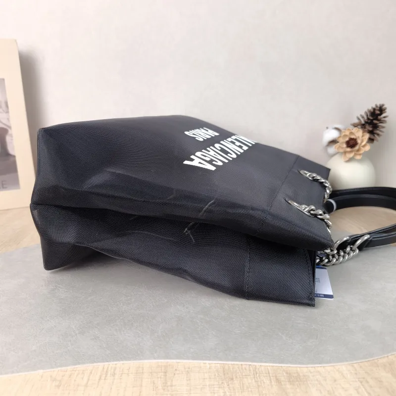 BALENCIAGA Top Handle Bag Tote Bag Black One Size 34.5 × 14 × 27 cm — detail view 4 of 15