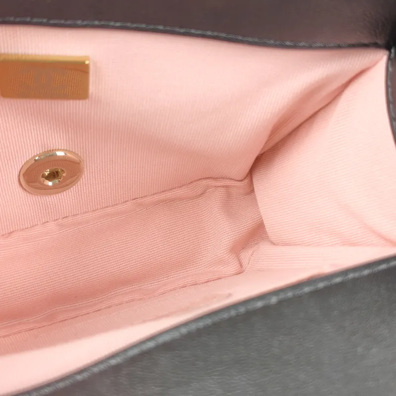 Chanel Crossbody Bag 22c Woven Pink One Size 19 × 5 × 15 cm — detail view 14 of 15