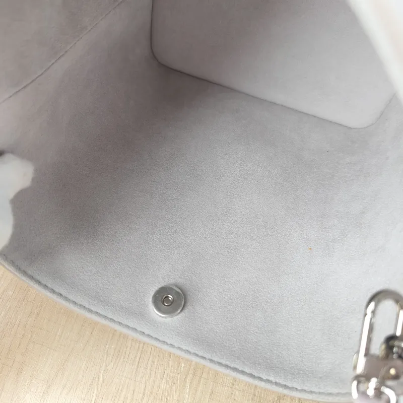 Louis Vuitton Top Handle Bag ALL IN BB Grey Calfskin BB 16 × 12 × 18 cm — detail view 5 of 12