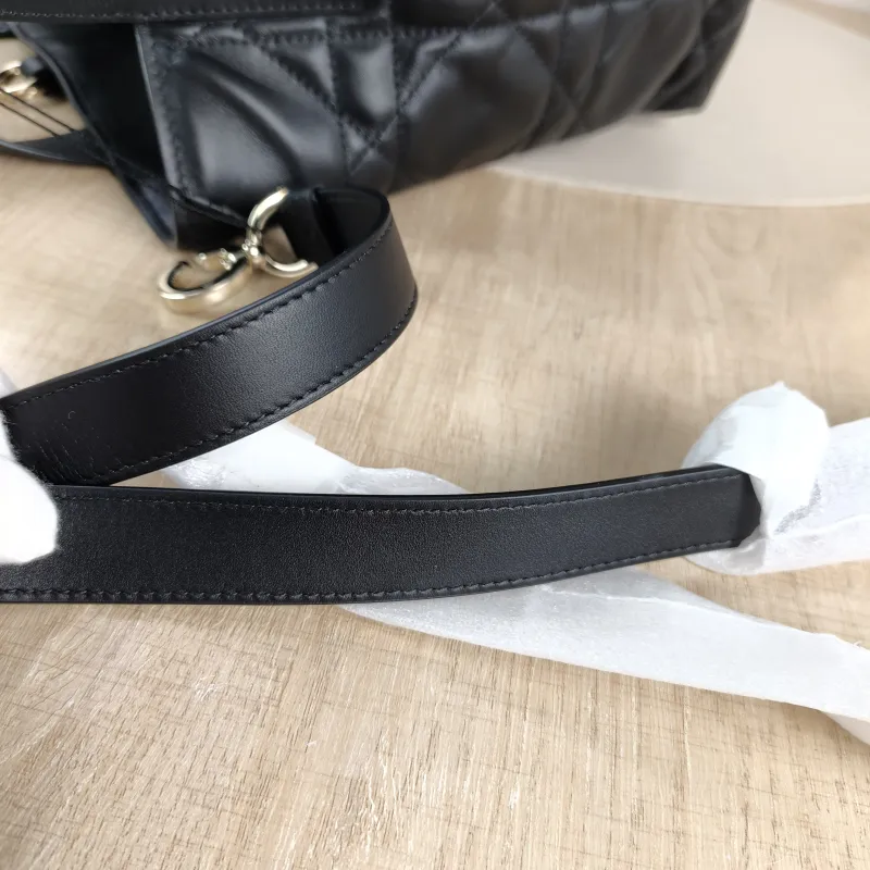 DIOR Top Handle Bag TOUJOURS Edition Black Calfskin Medium 23 × 16 × 24 cm — detail view 1 of 11