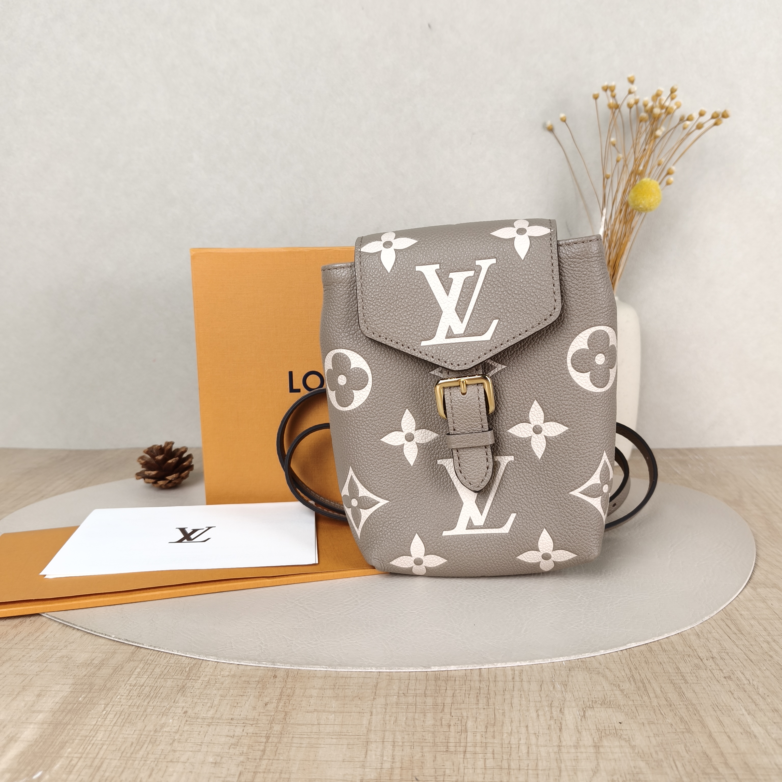 Louis Vuitton Backpack Tiny Backpack · White Calfskin13 × 8 × 19 cm — cover view 3 of 6