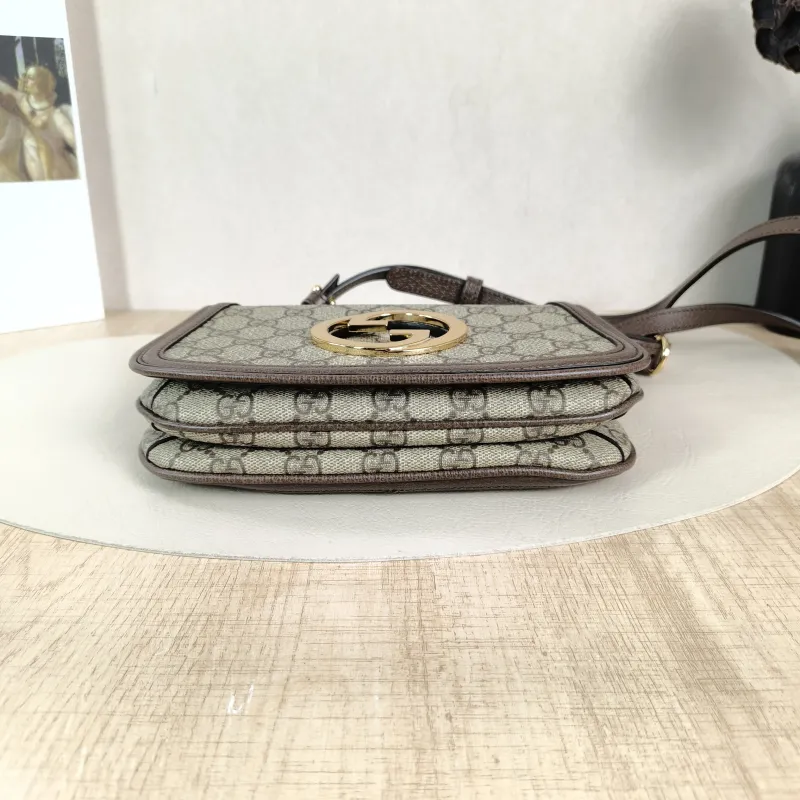 GUCCI Crossbody Bag Blondie Monogram PVC Small21 × 5 × 13 cm — cover view 6 of 6