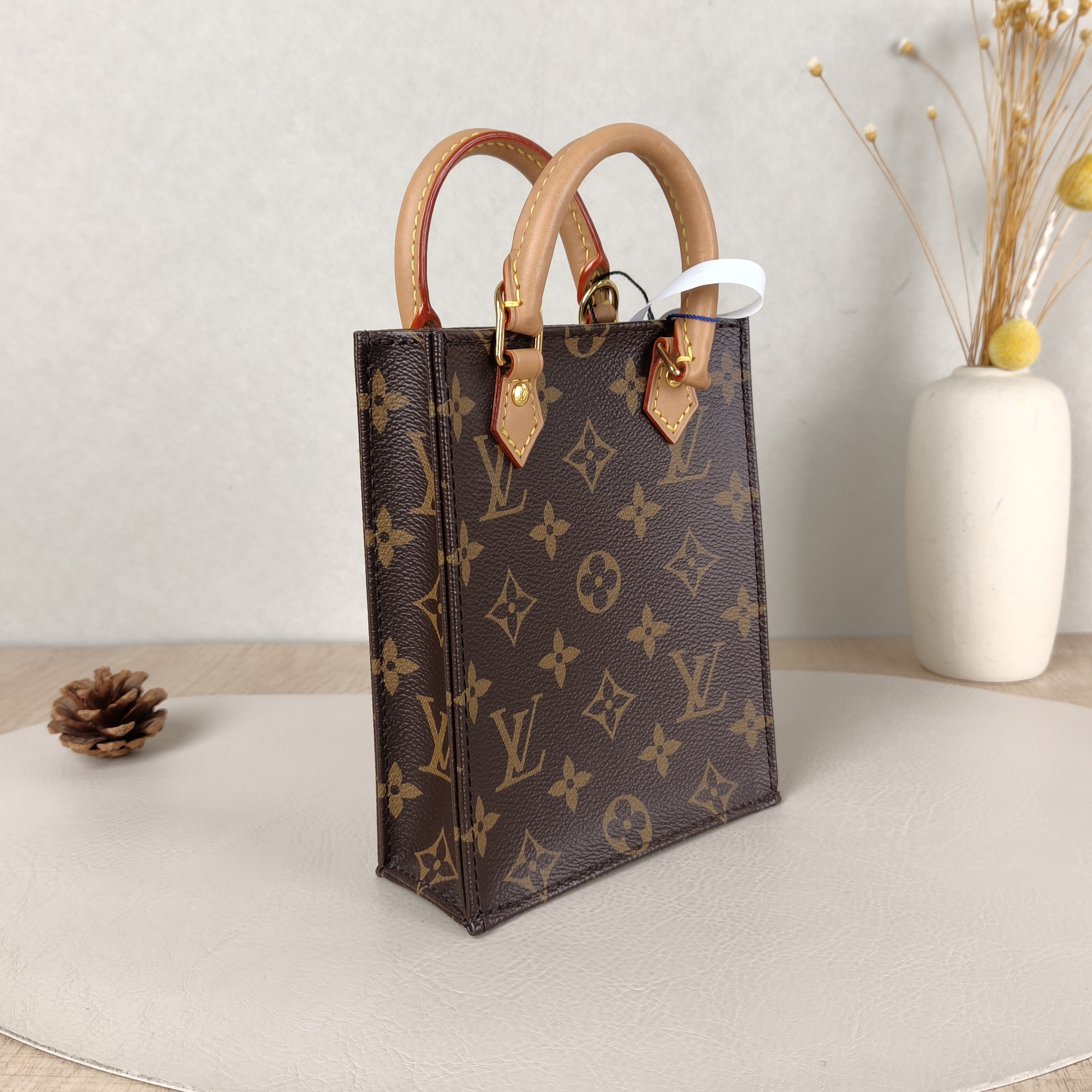Louis Vuitton Crossbody Bag PETIT SAC PLAT Mini Monogram PV Cmini14 × 5 × 17 cm — cover view 2 of 5