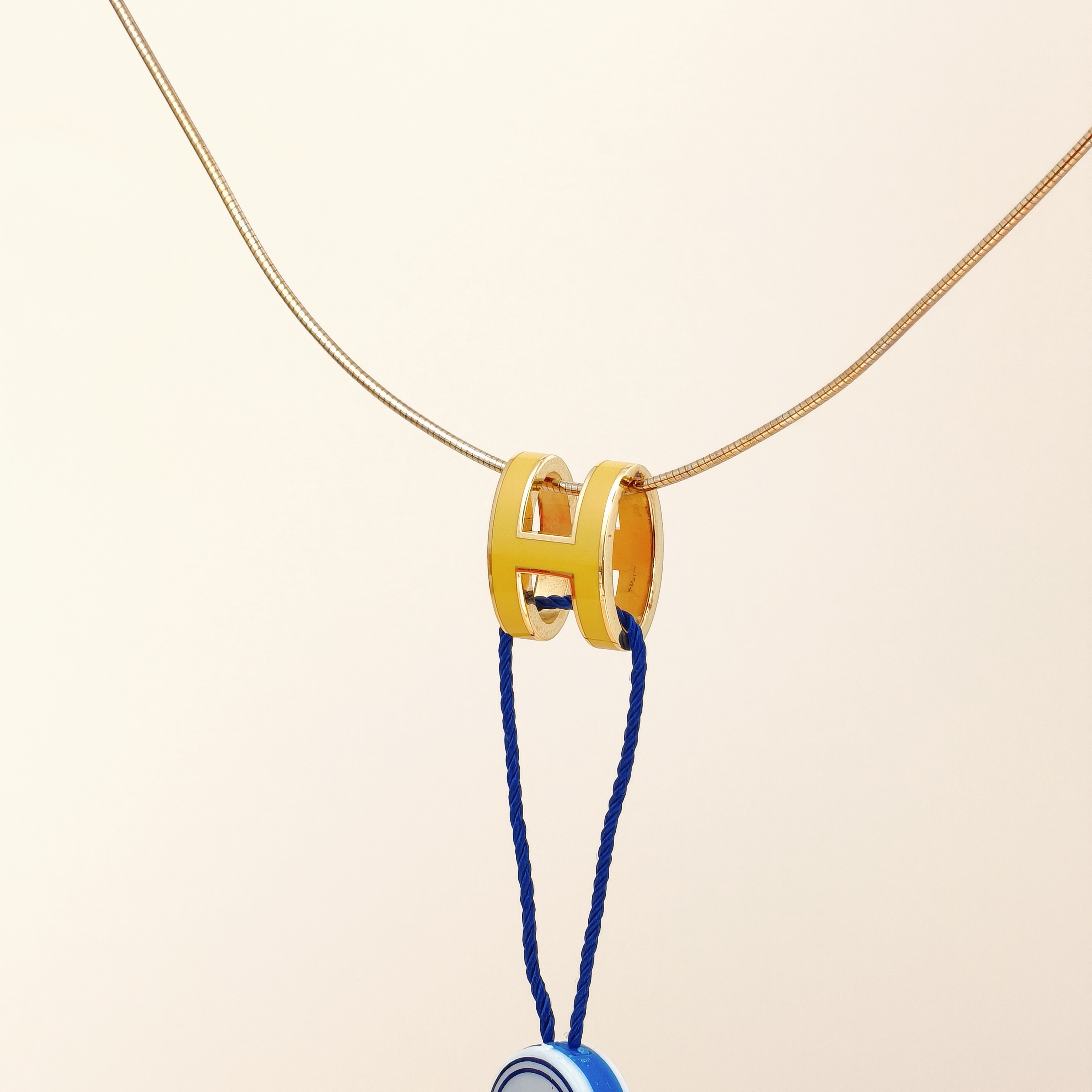 Hermès Necklace Pop HN ecklace Yellow Large42cm — cover view 5 of 8