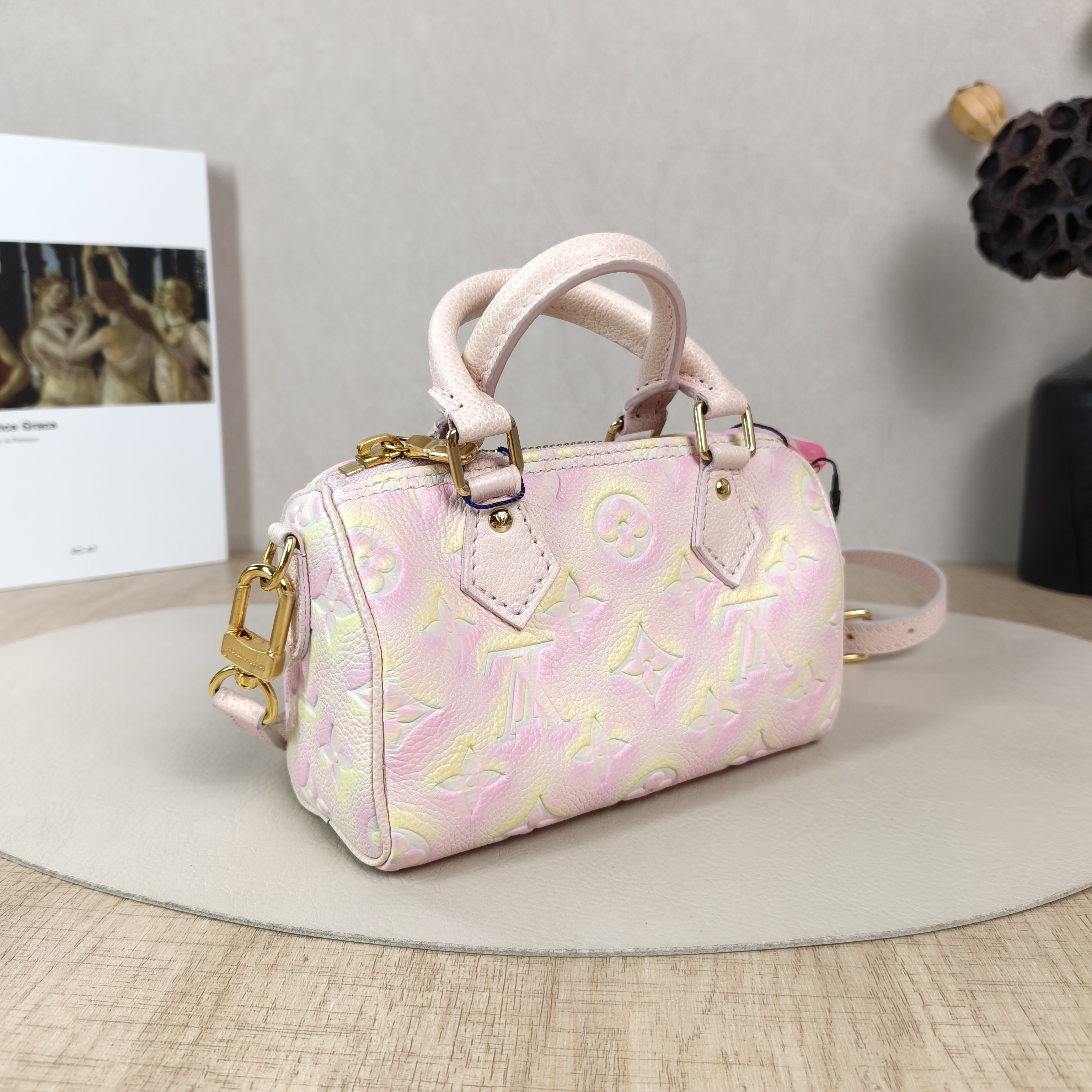 Louis Vuitton Crossbody Bag Speedy Nano Collection · Empreinte Embossed Calfskin Monogramnano16 × 7.5 × 10 cm — cover view 5 of 5