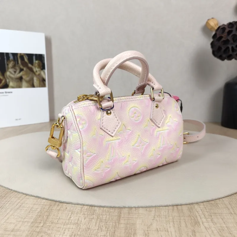 Louis Vuitton Crossbody Bag Speedy Nano Collection · Empreinte Embossed Calfskin Monogramnano16 × 7.5 × 10 cm — cover view 5 of 5