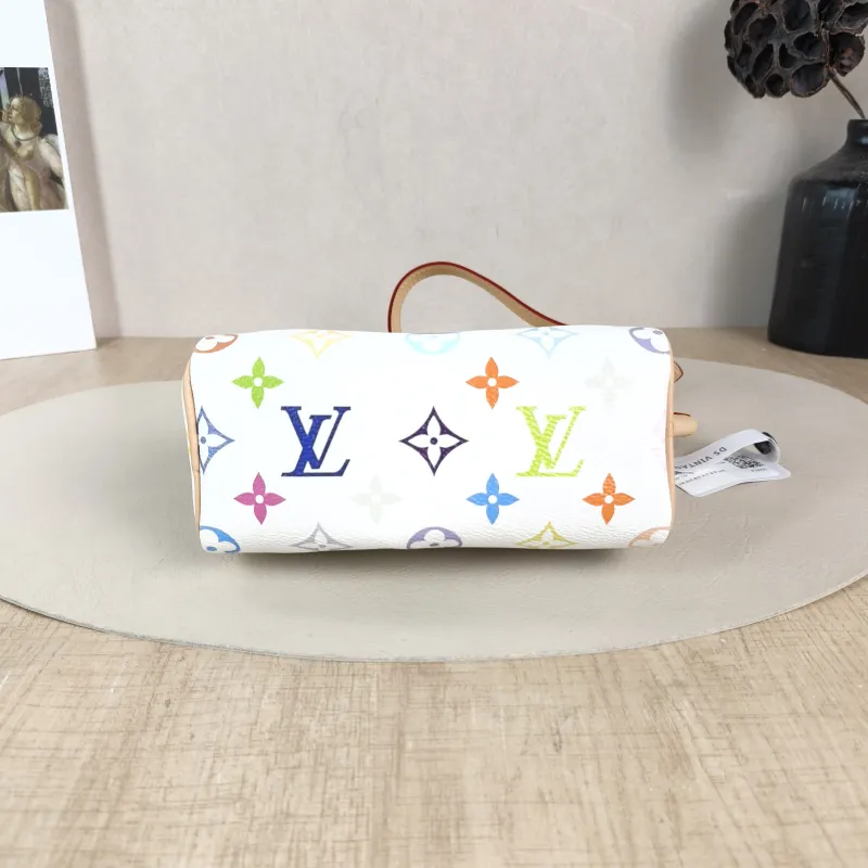 Louis Vuitton Crossbody Bag Speedy Nano Multicolore PVC nano 16 × 7.5 × 10 cm — cover view 3 of 6