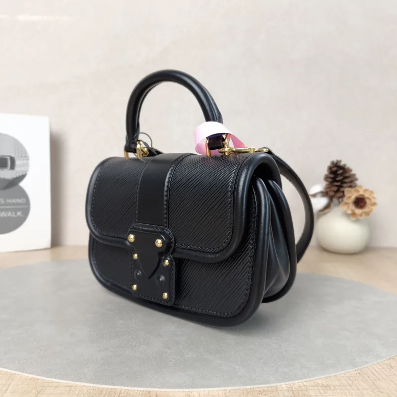 Louis Vuitton Crossbody Bag Hide and Seek Messenger Bag Black Epi Embossed Calfskin One Size21 × 8 × 15 cm — cover view 3 of 5