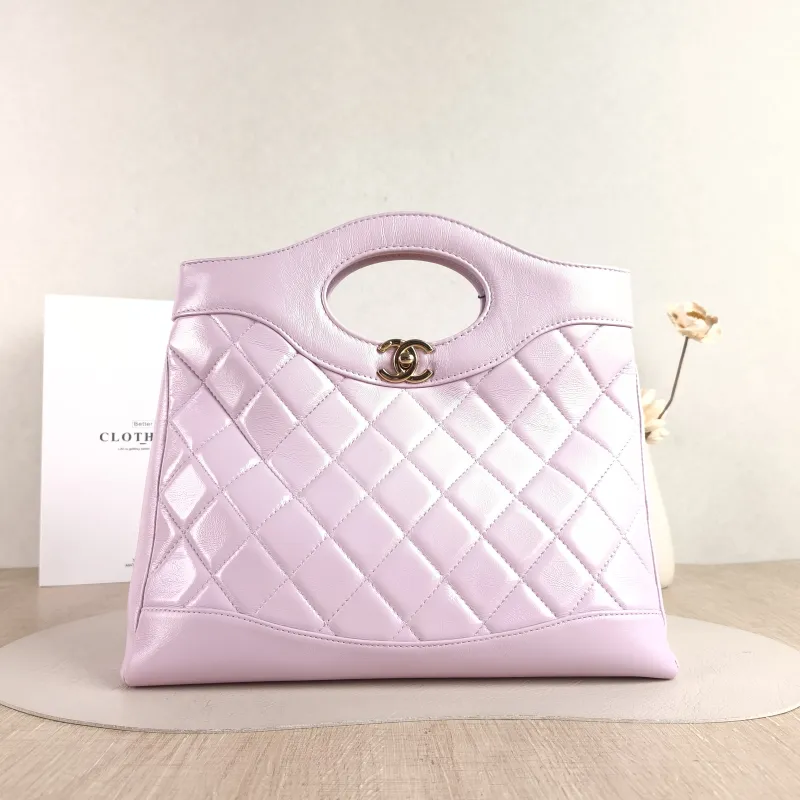 Chanel Crossbody Bag 31Bag Waxed Leather Small 30 × 9 × 29 cm