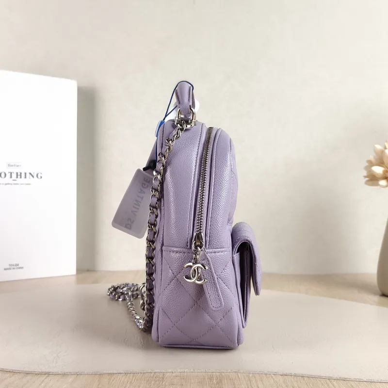 Chanel Backpack mini Backpack Collection Grained Calfskin 13 × 6.5 × 18 cm — detail view 11 of 11