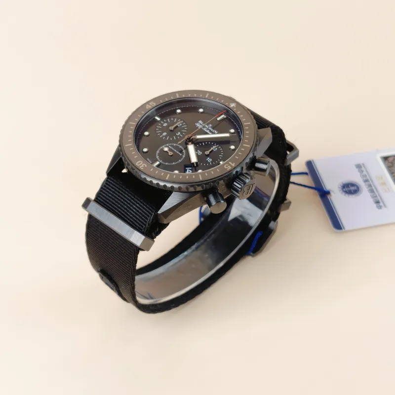 BLANCPAIN Watch Collection Watch Black One Size 43.6 — cover view 10 of 10
