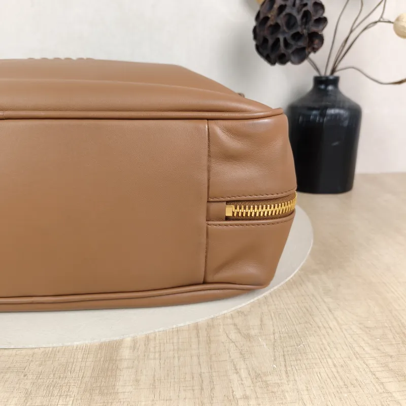 Miumiu Top Handle Bag Beau CC alfskin Large 34 × 10 × 23 cm — detail view 6 of 11