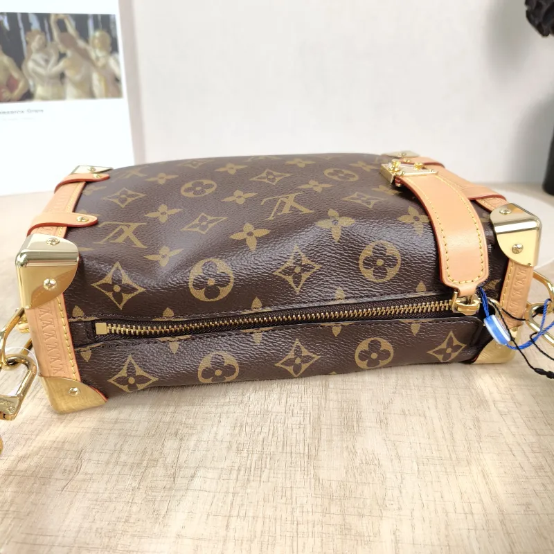 Louis Vuitton Crossbody Bag Side Trunk Box Monogram PVC Medium 23.5 × 8.5 × 16 cm — detail view 2 of 12