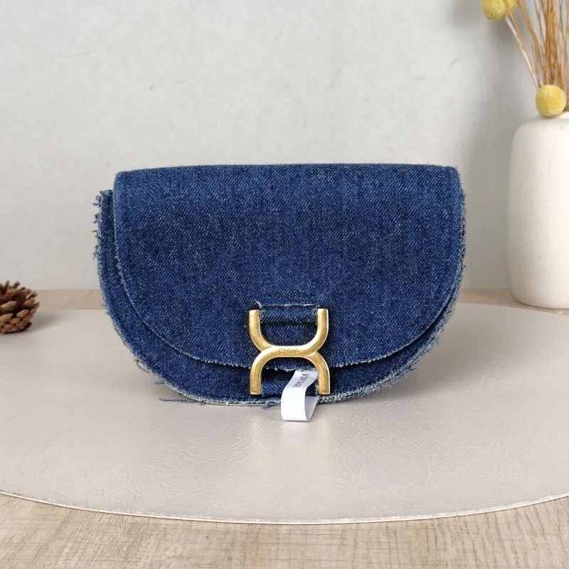 Chloé Shoulder Bag Shoulder Bag Blue One Size 18 × 6 × 13 cm
