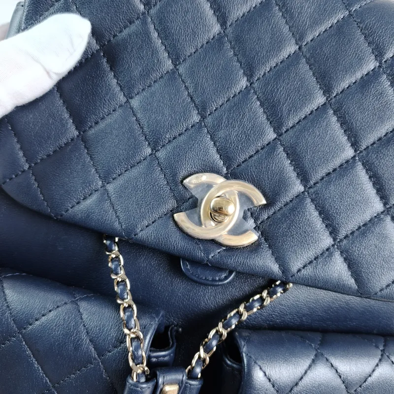 Chanel Backpack Duma Calfskin Large 23 × 15 × 24 cm — detail view 4 of 13