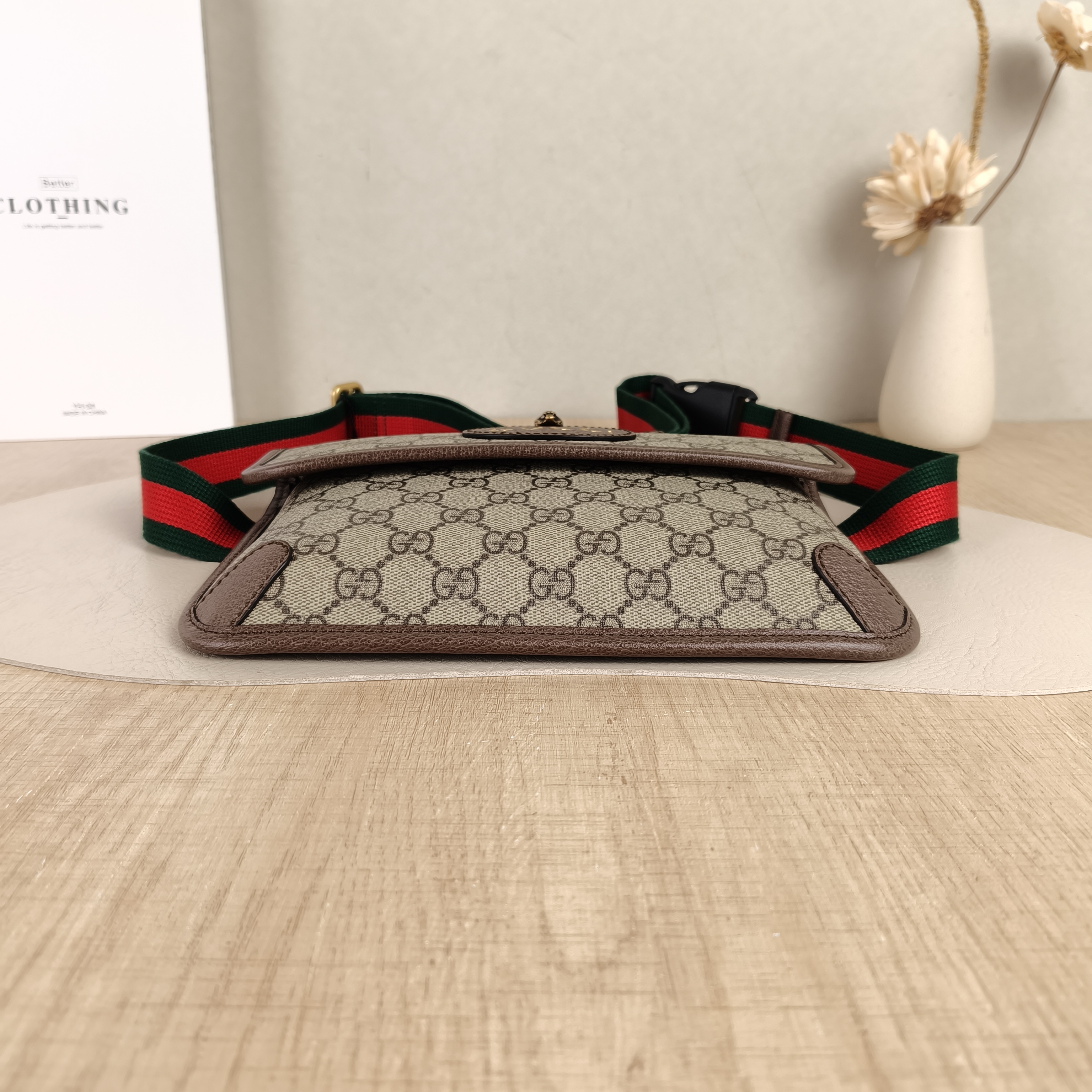 GUCCI Crossbody Bag Neo Vintage Belt Bag Monogram PVC Medium24 × 4 × 17 cm — cover view 6 of 6
