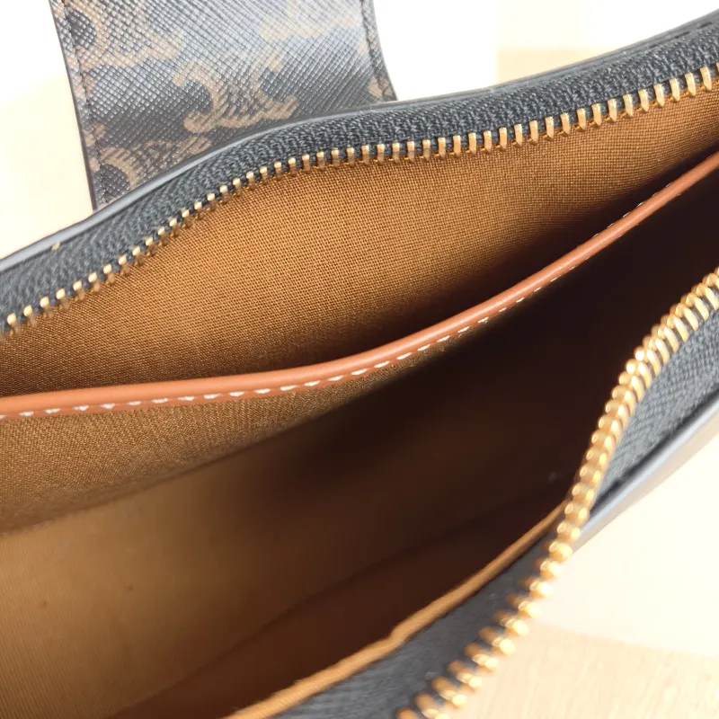 CELINE Shoulder Bag AVA Monogram PVC 24.5 × 6.5 × 17 cm — detail view 8 of 10